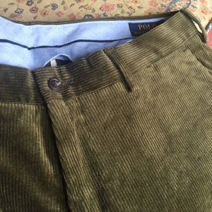 1 Pair Mens Polo Ralph Lauren Pants Corduroy